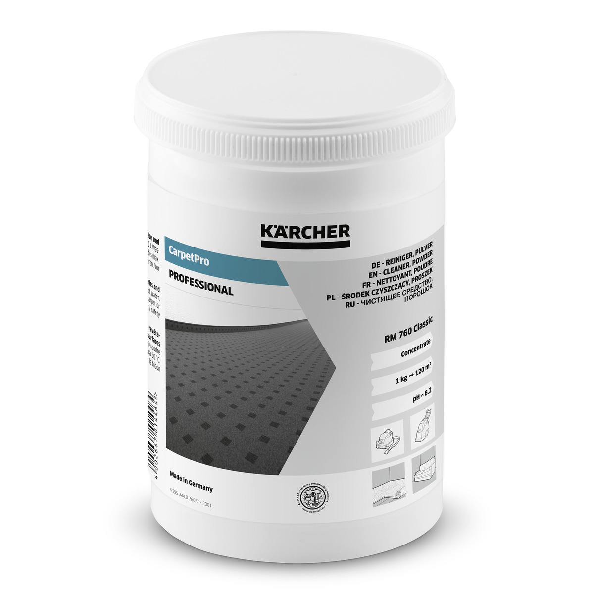 CarpetPro-detergente-en-polvo-RM-760-Classic-0.8g.jpg CarpetPro detergente en polvo RM 760 Classic, 0.8g - Imagen 1